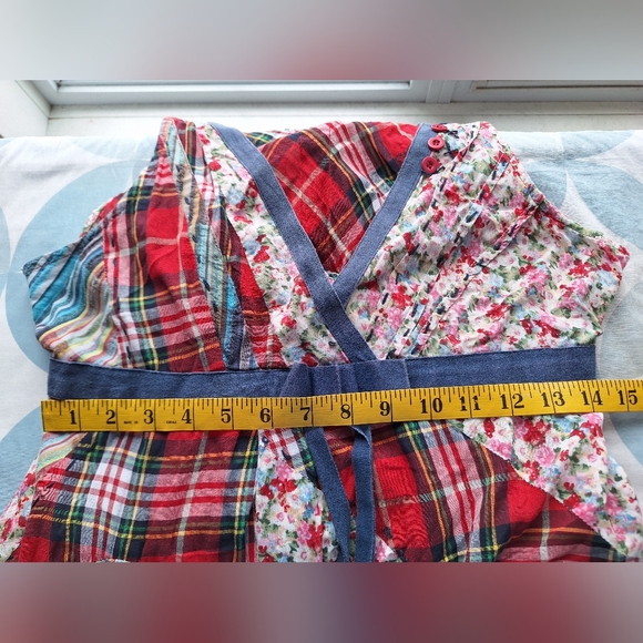 Colorful Patchwork Dress - Picture 4 of 6